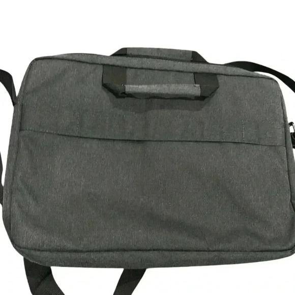 Kenneth‎ Cole Reaction Gray Laptop Bag 15.6" w/ Shoulder Strap - Picture 4 of 4